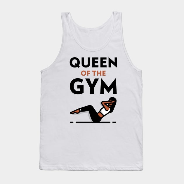 Queen In The Gym Tank Top by Jitesh Kundra